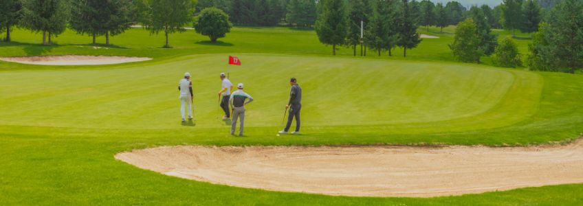 jugar al golf como un profesional